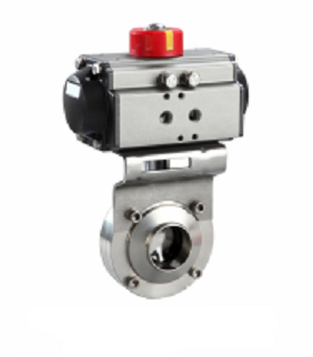 衛(wèi)生級氣動蝶閥